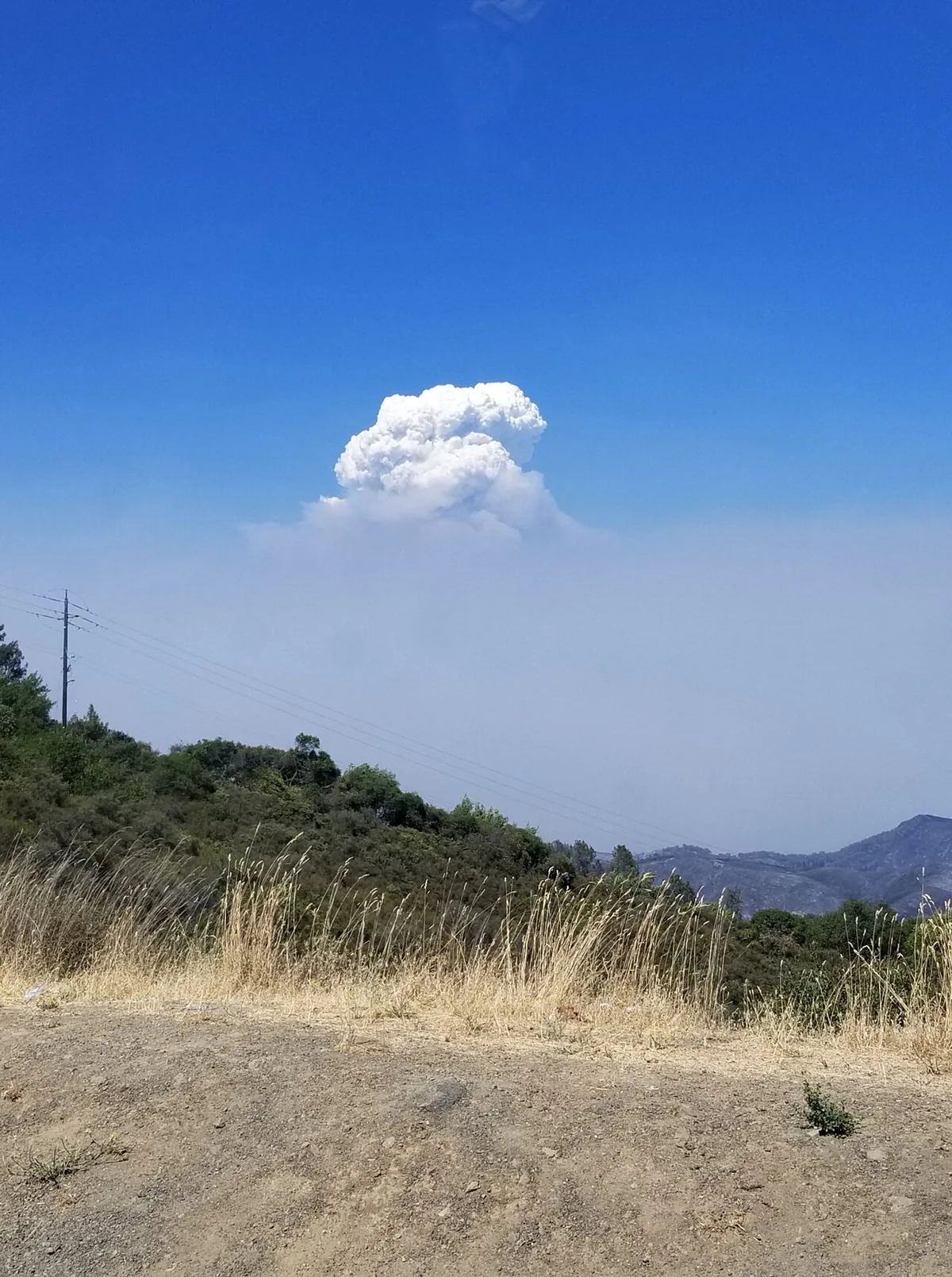 Ranch Fire (2018) in Mendocino County, California - #RanchFire #MendocinoComplex [update] off Highway 20 near Potter Valley, northeast of Ukiah (Mendocino County) is now 51,539 acres