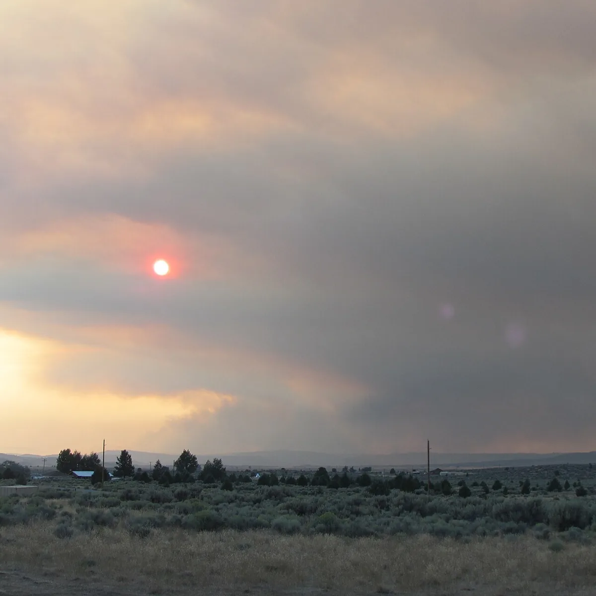 Stone Fire (2018) in Modoc County, California - Photo by Andrew Mueller, BLM.