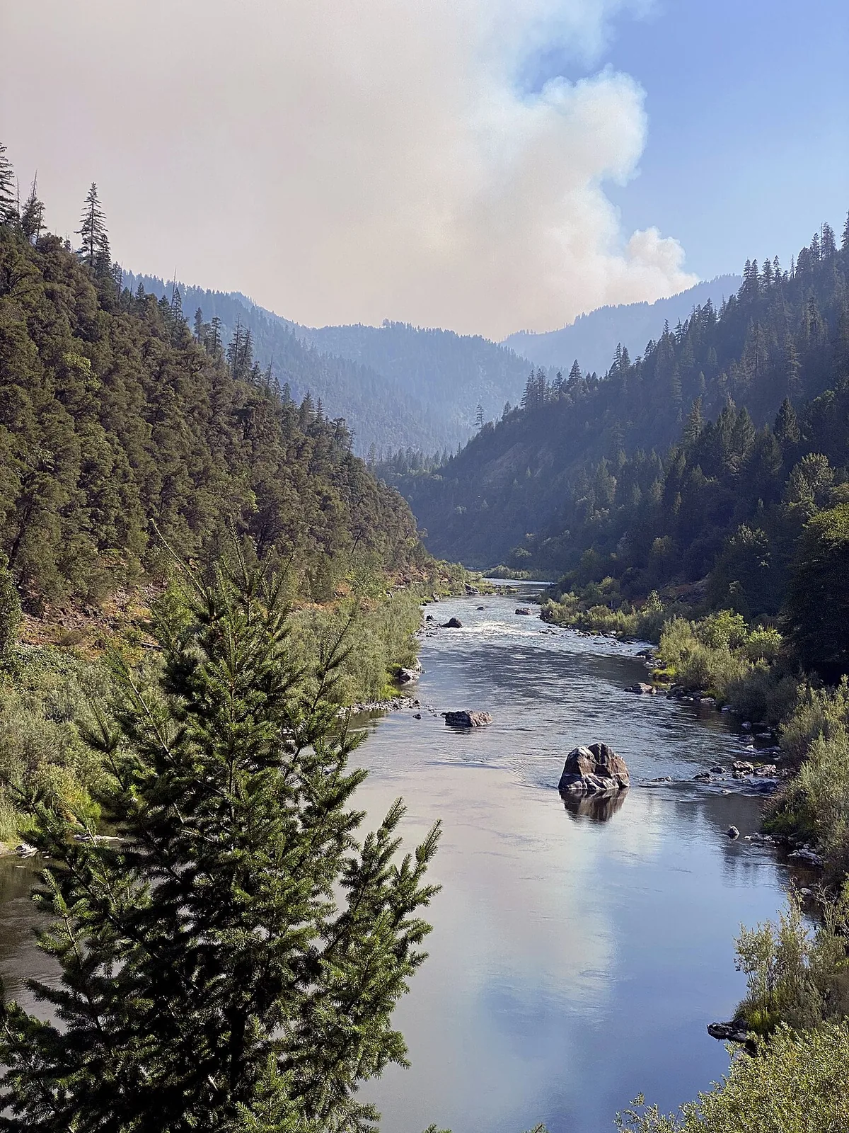 McCash Fire (2021) in Siskiyou County, California - The McCash Fire burned 94,962 acres (38,430 hectares) in Northern California's Siskiyou County between July 31 and October 27, 202