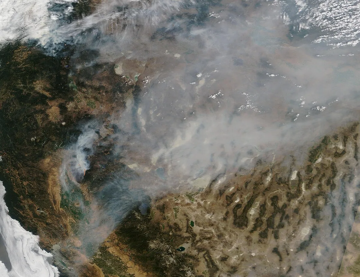 Park Fire (2024) in Tehama County, California - The Park Fire in Northern California more than doubled in area in a matter of days in late July 2024. It quickly became the state’
